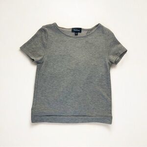 ModCloth Short Sleeve Tie Back Sweatshirt Size XXS